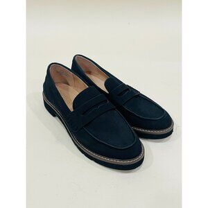 Rachel Zoe Black Vassar Loafers Womens 8.5 Y2K 90s Style